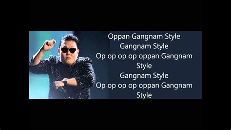 Gangnam Style Lyrics by PSY from the Gangnam Style album- including song video, artist biography, translations and more: 오빤 강남스타일 강남스타일 낮에는 따사로운 인간적인 여자 커피 한잔의 여유를 아는 품격 있는 여자 밤이 오면 심장이 뜨거워지는 여자 그런 반전 있는 여자 나는 사나이 낮에는 너만큼 따사로운 그런…